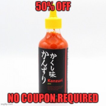 Chili Sauce with Yuzu (Kanzuri) Best By 25Jan2026