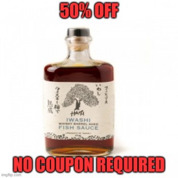 Fish Sauce Iwashi Barrel Aged (Haku) (Best By 08Nov2025)