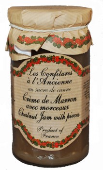 Chestnut Cream Jam with Chestnut Pieces (Les Confitures  lAnciennes)