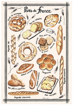 Bread Kitchen Towel (Printed)