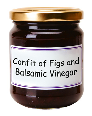 Fig & Balsamic Vinegar Confit (L’Epicurien)