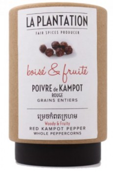 Kampot Organic Red Peppercorns (Tube)
