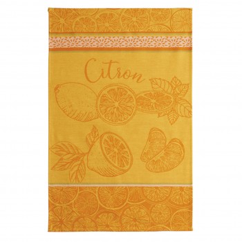 Lemon Tea Towel (Jacquard Weave)