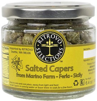 Wild Harvested Organic Salted Capers (Marino)