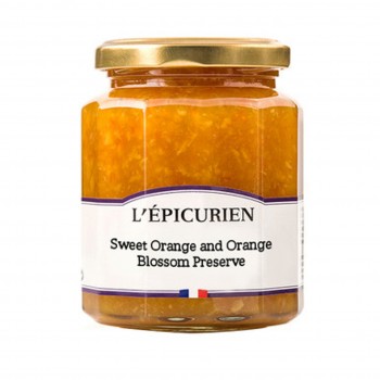 Sweet Orange Jam with Orange Blossoms (L’Epicurien)