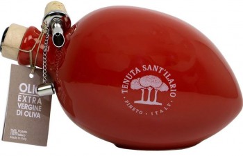 Tenuta SantIlario INTOSSO Extra Virgin Olive Oil (RED Decorative Bottle)