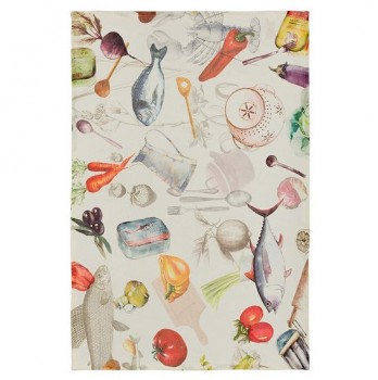 Sardines Tea Towel (Printed)