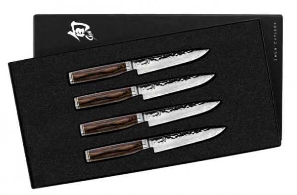 Shun Premier 4-piece Steak Knife Set (TDMS400)