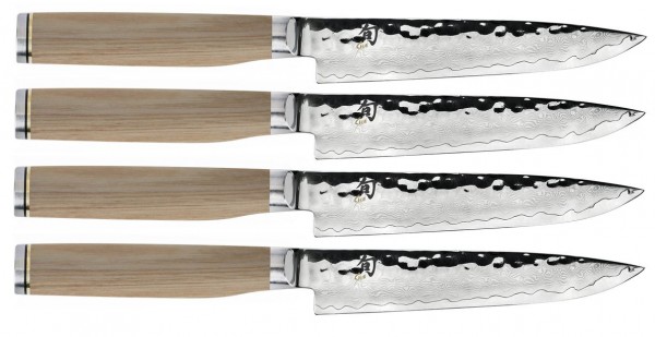 Shun Premier 4-piece Steak Knife Set BLONDE (TDMS0400W)