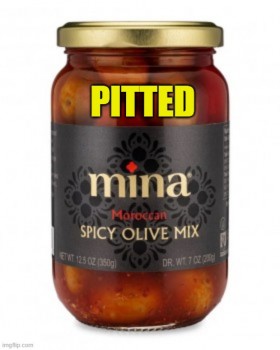 Pitted Spicy Olive Mix (Mina)