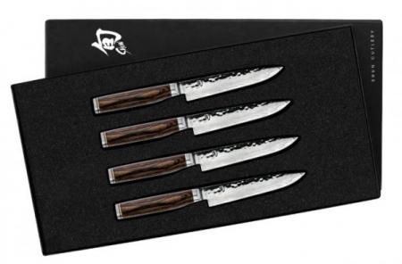 Shun Premier 4 piece Steak Knife Set (TDMS0400)