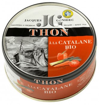 Tuna with Organic Catalan Sauce (Gonidec)